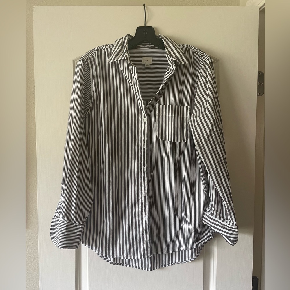 ♥️Sold ♥️ A New Day | Stripped Button Down